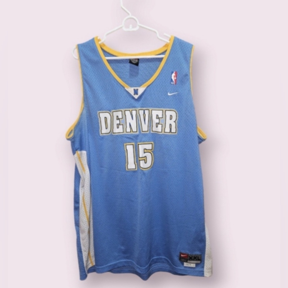 Men's Nike Basketball Jersey, Blue, XXL (Carmelo Anthony)
